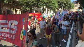 Vidéo - Marseille : les profs manifestent leur colère et mal-être