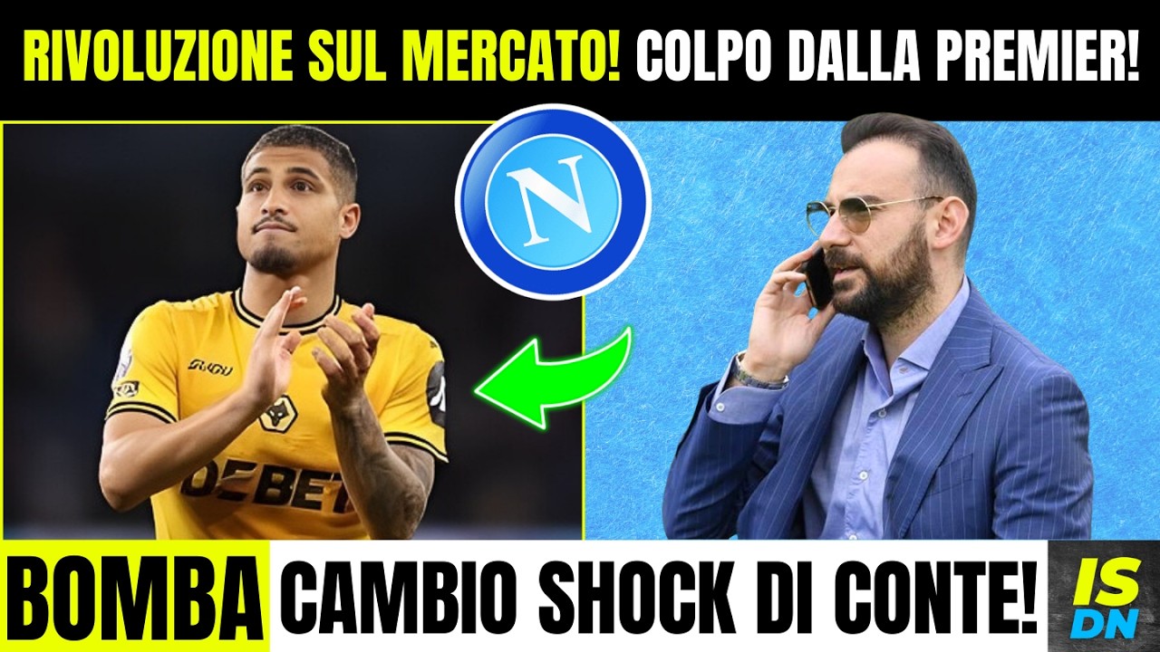Mercato Napoli🔥Si Scalda il Mercato! Un Top per Conte!💣