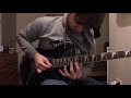 Tornado of souls solo but in C# tuning (because it sounds better)