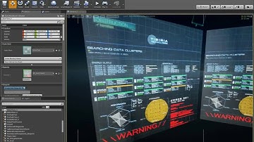 Paralax UV Sci Fi Screen Shader