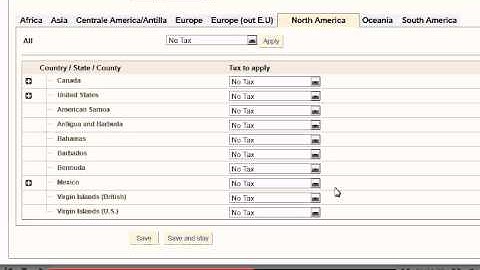 How to change tax rates in PrestaShop