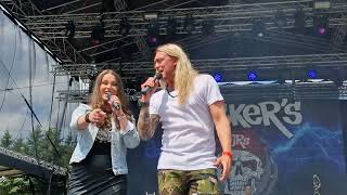 Jacker's ft. Karolína Vrbová - Kudy plout + Mlýny (The Legends rock fest Hořice 22.7.2023)