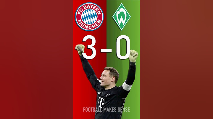 FC Bayern München vs Werder Bremen : Bundesliga Score Predictor - hit pause or screenshot