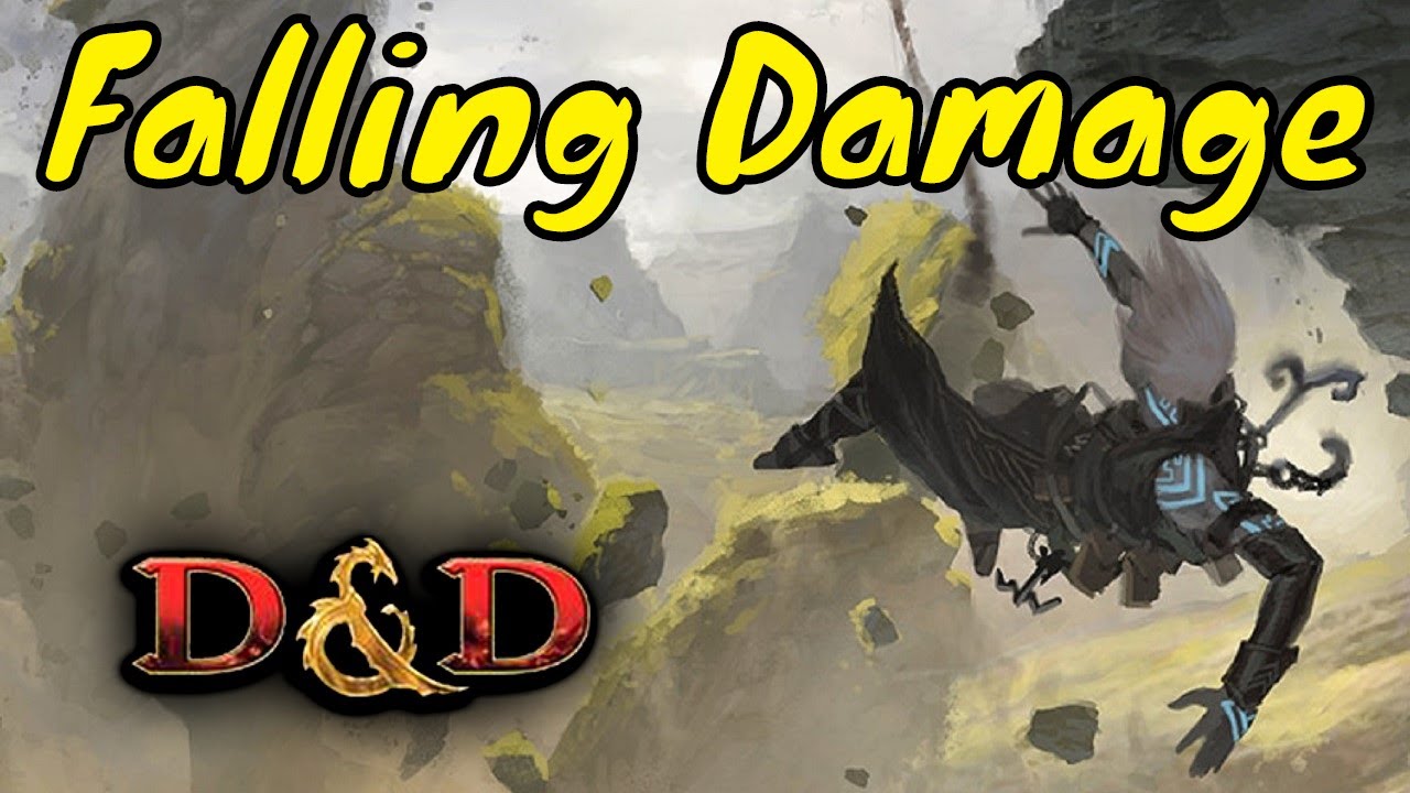 Falling Damage For Dungeons Dragons 5e Youtube