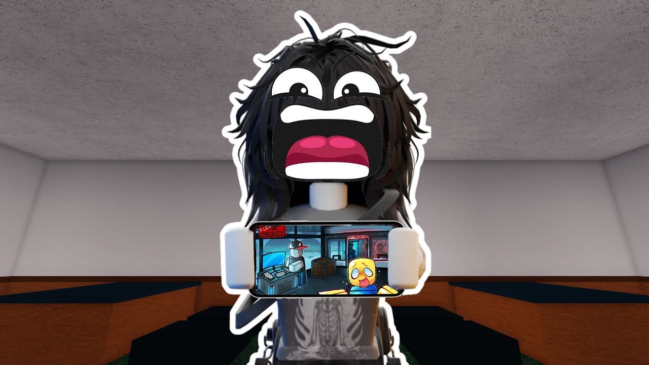 FUI FOCADO JOGANDO MARRETÃO NO CELULAR (FLEE THE FACILITY)