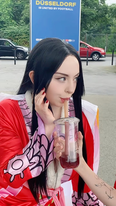 Boa Hancock Love sight ~ with ​⁠​⁠@Eri.na_cos as Boa #onepiece #cosplay #luffy #boa