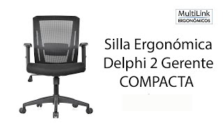 Funcionamiento - Silla DELPHI Gerente  - Multilink Ergonómicos