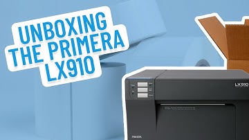 UNBOXING the Primera LX910 & First Impressions | Smith Corona Labels