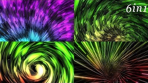 Color Stream - VJ Loop Pack (6in1) | Motion Graphics - Videohive template