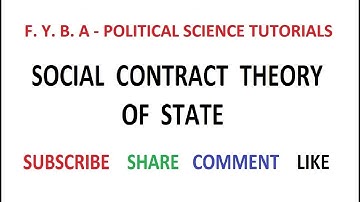 Social Contract Theory of State - I