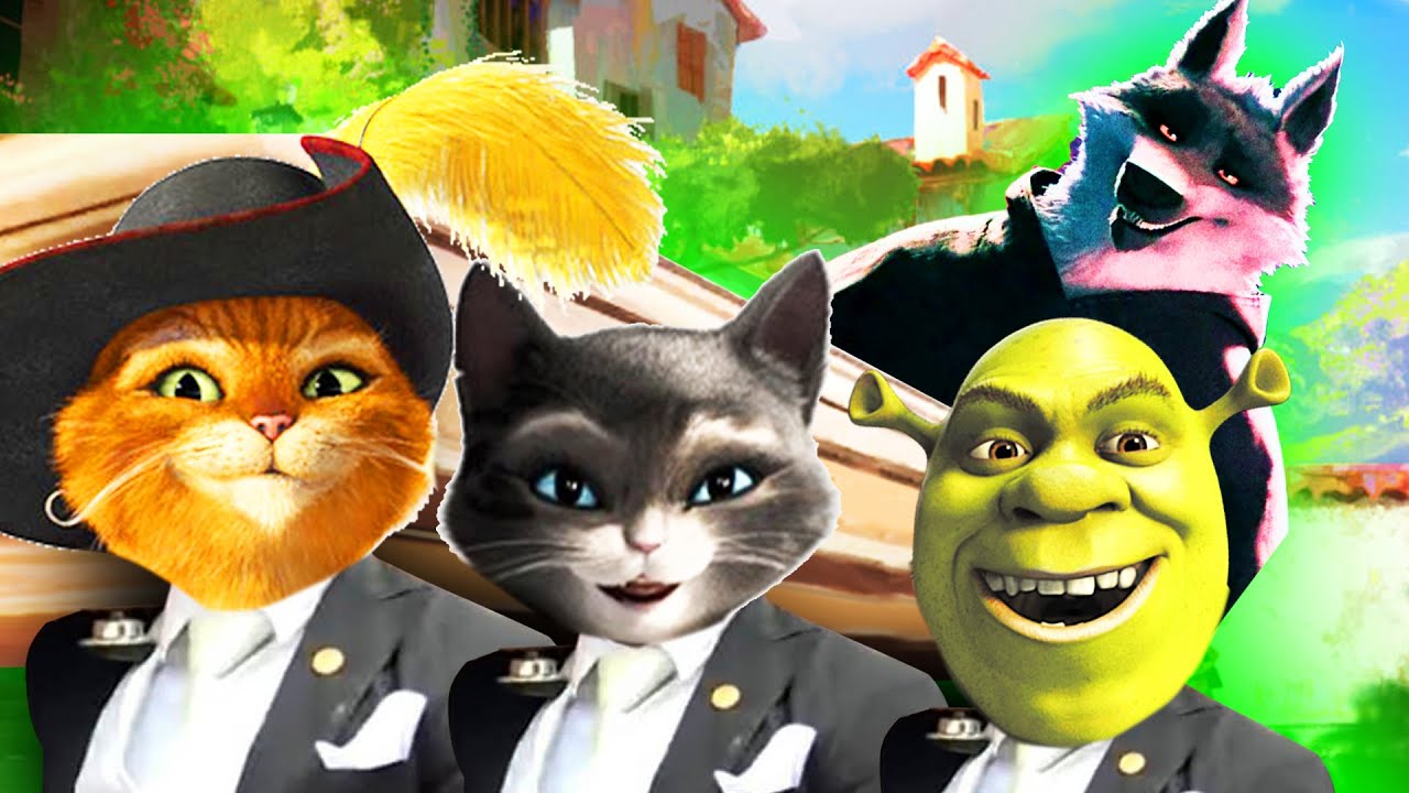 Puss In Boots 2 & Death Whistle Wolf Coffin Dance Song [COVER] YouTube