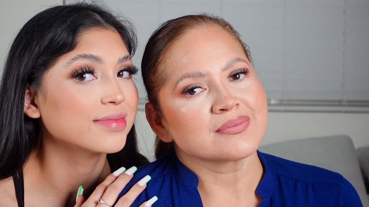 TURNING MY MOM INTO ME WHILE SHE TELLS YOU HER LIFE STORY! |CHILDHOOD ...
