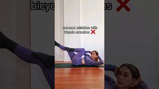 common mistakes youre making with bicycles crunches #workout #Shorts #mistakes
