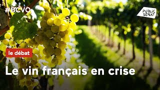 Le vin français en crise