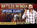 All BATTLES in 1 VIDEO | Crack UPSC EPFO/IAS/SSC | History Of India