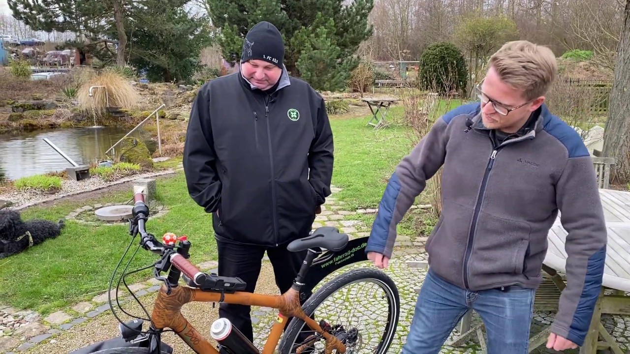 Bambusräder bekommt ihr beim Fahrrad Doc in Göttingen