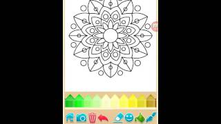 #2 kolorowanki Mandala screenshot 5