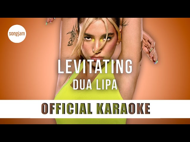 Dua Lipa - Levitating (Official Karaoke Instrumental) | SongJam class=