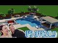 OFFICIALLY STARTED OUR DREAM POOL!! **we broke ground**