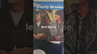 old Lp Everly Brothers  Let It Be Me