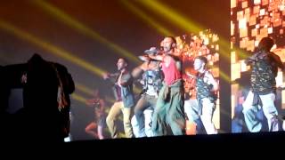 JLS Summer Tour - CB + Usher Medley - Lincoln 02/09/12
