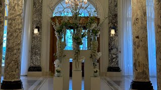 FLORAL DECOR AT THE CARLTON HOTEL, CANNES