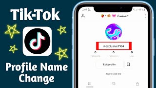 How to Change Profile Name on TikTok 2022