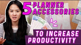 5 Planner Accessories to Increase Productivity