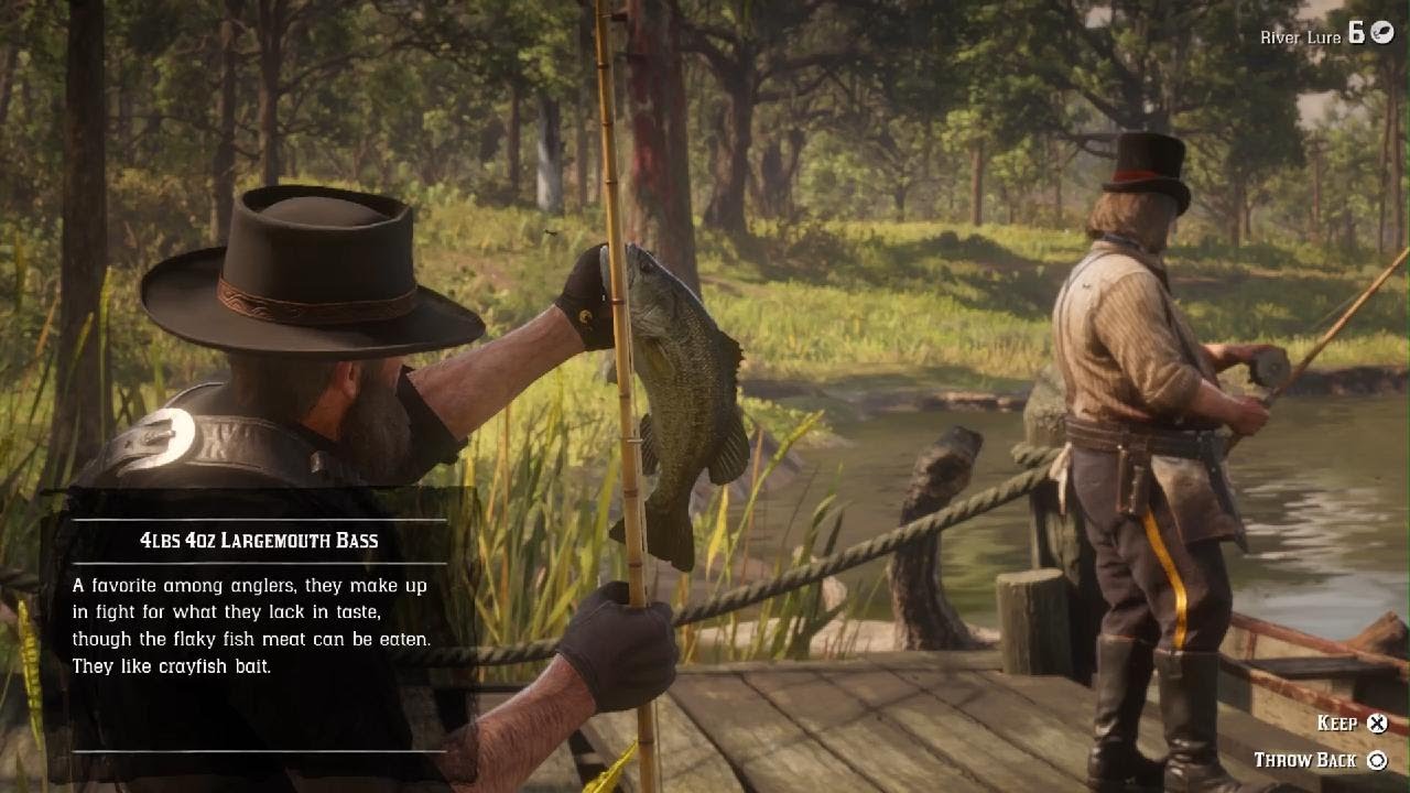 Red Dead 2 - Fishing with Pierson! - YouTube