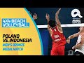 Beach Volleyball 4x4 - Poland vs Indonesia | Men's Bronze Medal Match | ANOC World Beach Games 2019