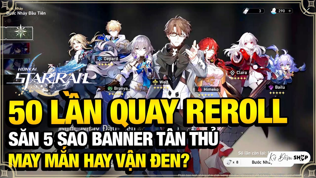 50 L n Quay ReRoll V o Banner T n Th Nh n 5 SAO X n S May M n Hay V n 50 l n quay reroll v o banner t n th nh n 5 sao x n s may m n hay v n