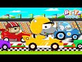 Kleuren Leren Nederlands | Auto's in de Wasstraat filmpjes Educatieve kinderfilmpjes Kleuren oefenen