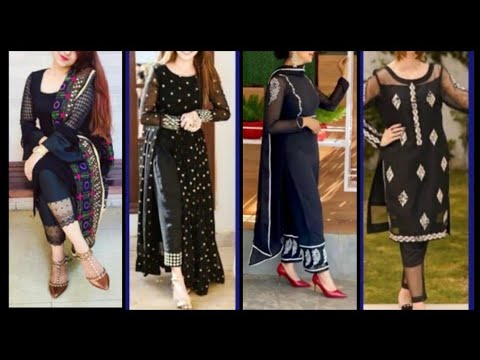 All Type Black Punjabi Suit Design Images in 2021