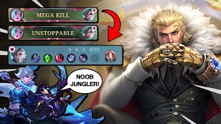 When You Play a Tank But Got An Inexperienced Jungler | Mobile Legends