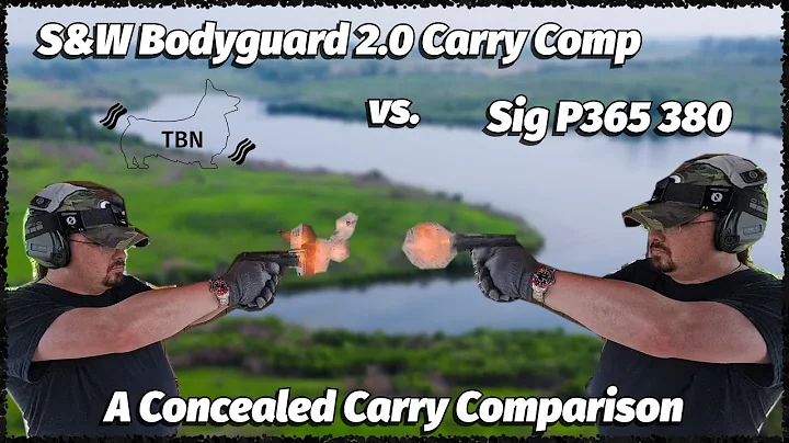 S&W Bodyguard 2.0 Carry Comp vs. Sig P365 380 - A Concealed Carry Comparison