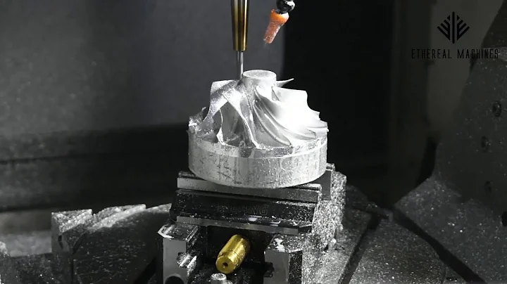 Impeller  Milling on 5-axis Machining Center - Ethereal Machines