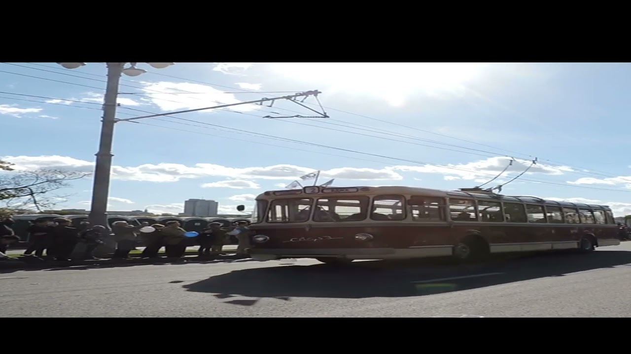 [ПЕРЕЗАЛИВ] Широкие троллейбусы под широкую музыку | Wide trolleybuses are going with wide music