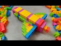 Satisfying DIY Rocket ASMR/Building Blocks vides/block game/building blocks #buildingblockstoys#asmr