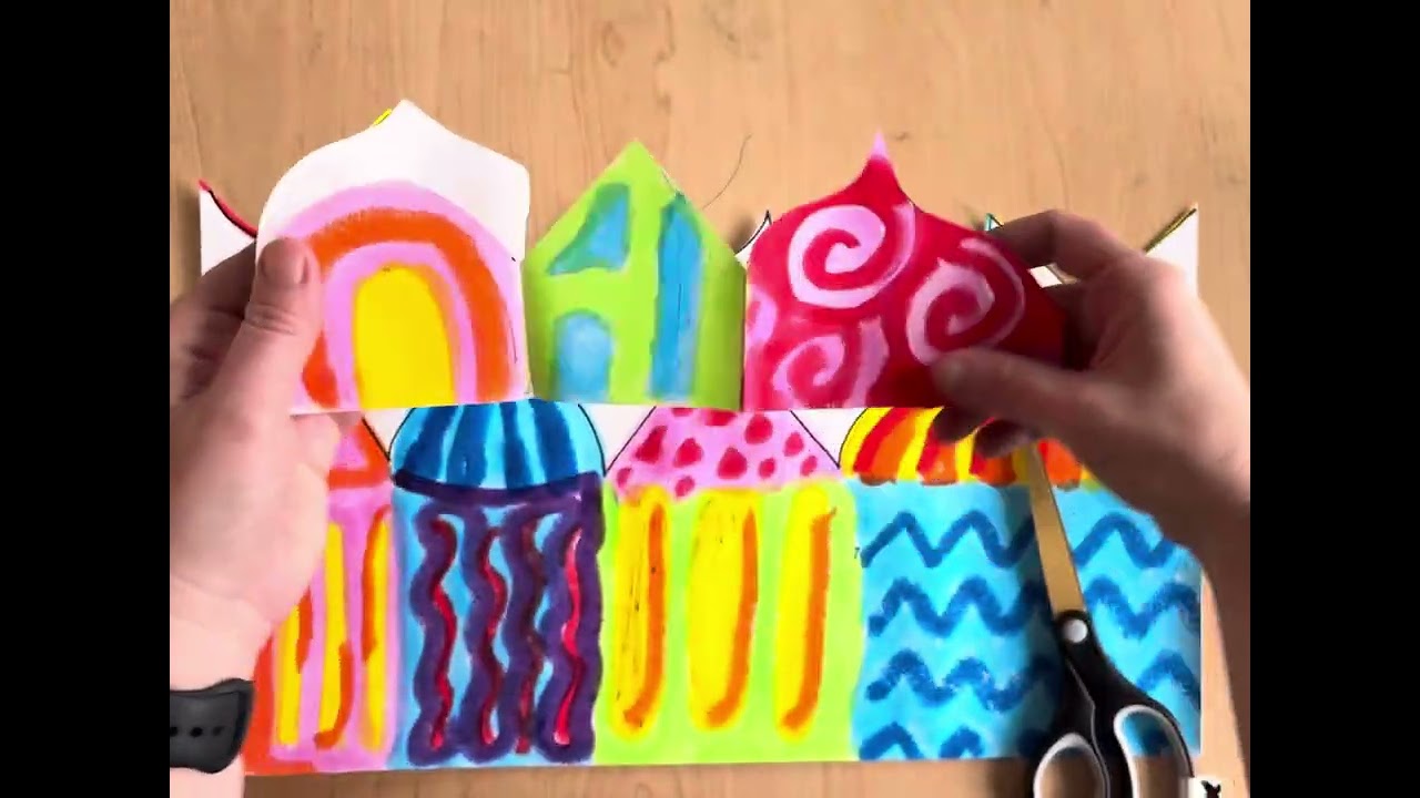 Hundertwasser cut and fold