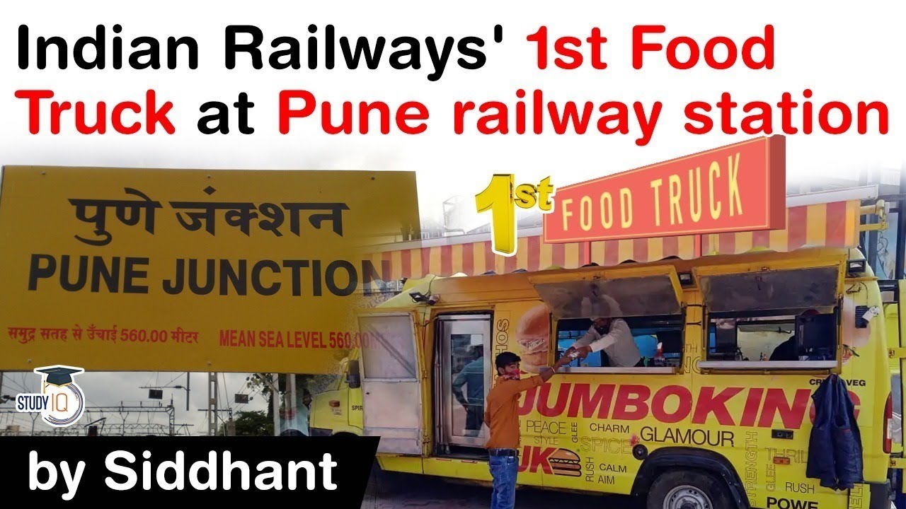 First Food Truck of Indian Railways Jumbo King to cater passengers at