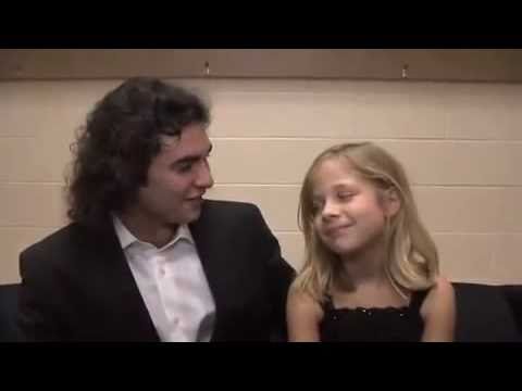 Jackie Evancho at David Foster (New Jersey) and Ch...