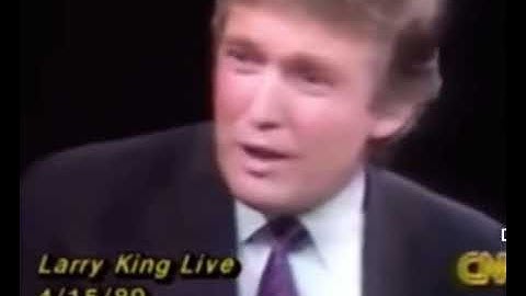 The day, Donald Trump told Larrk King, his breath smell like sh💩t ‼️🤢😂