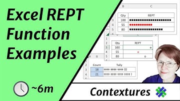Repeat Text with Excel REPT Function