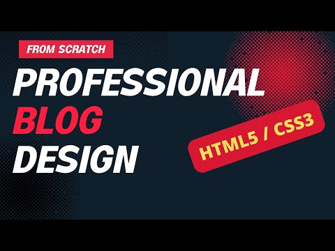 Designing a Professional Blog: Style post image upload input 27