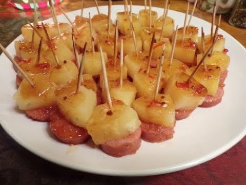 sausage-pineapple-bites