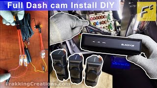 BlackVue dash cam install, Hardwiring dash cam, Fuse taps & more  DR770X Box, DR970X Box install