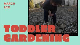 Toddler in the Gardens