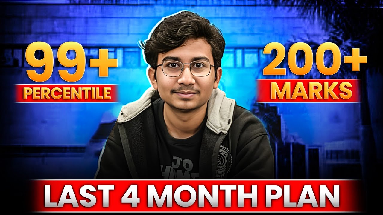 JEE Mains 2025: Under 2000 Rank in 4 Months Strategy🔥| Detailed Guide ...