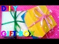 😊😊DIY paper crafts idea - gift box making. How to make gift box easy. Gift box
