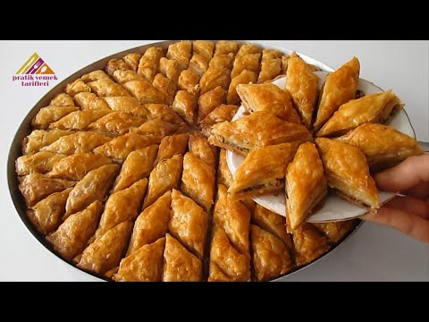 HER KATI TEK TEK SAYILAN ÇITIR ÇITIR CEVİZLİ BAKLAVA✔HEMDE OKLAVASIZ👌